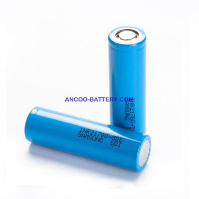 INR21700-50E Samsung 50E2 21700 5000mAh Lithium-ion Cells