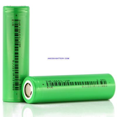 EVE INR18650/20P 2000mAh 3.6V 18650 High Power Battery