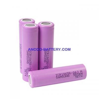 ICR18650-26J1 SDI Samsung 18650 2600mAh Battery