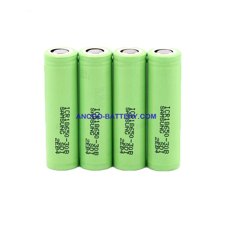 Samsung ICR18650-30B 3000mAh 30B Lithium-ion Battery