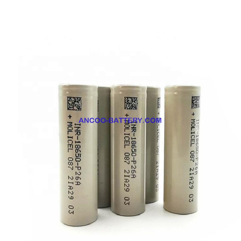Molicel p26a deals
