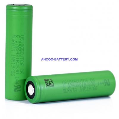 村田US18650VTC6 3000mAh 30A动力锂电池