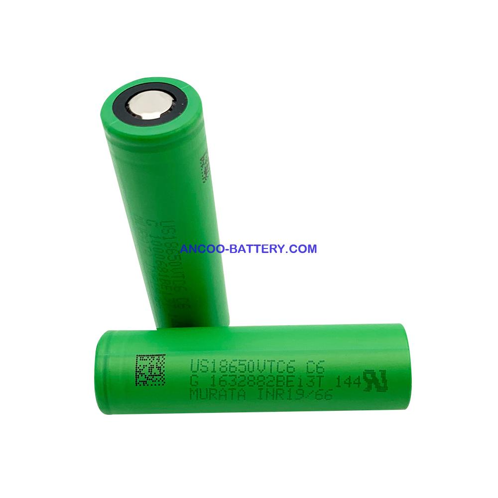 Accu VTC6 SONY 30A 18650 3000 mah