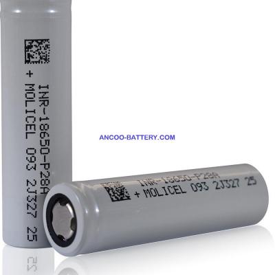 Molicel P28A 18650 2800mAh 35A低温动力锂电芯