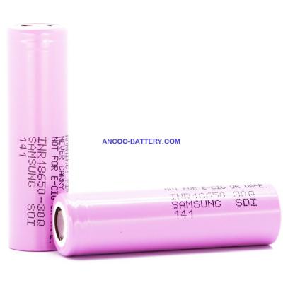 Samsung INR18650-30Q3 3000mAh Lithium-ion Battery