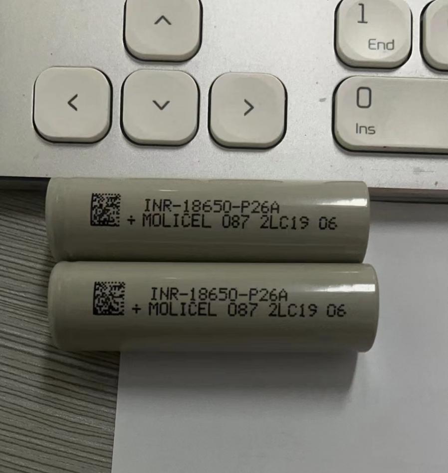 Accu Molicel INR 18650 - 2600mAh - 35 A (Pack de 2)