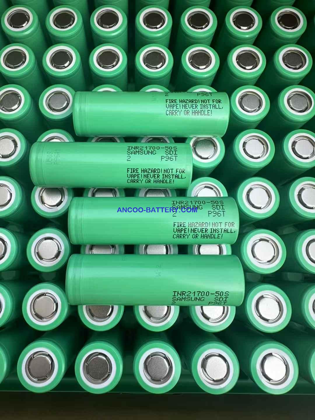 Samsung 21700 cells